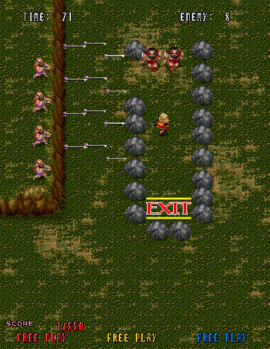 Gain Ground screenshot 5 for Sega Genesis